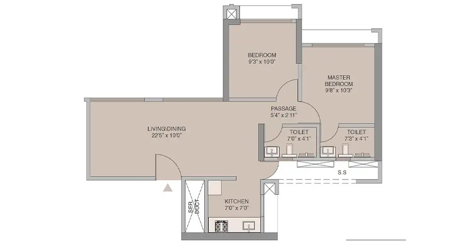 Miraya Eternity Majiwada Floor Plan miraya eternity
